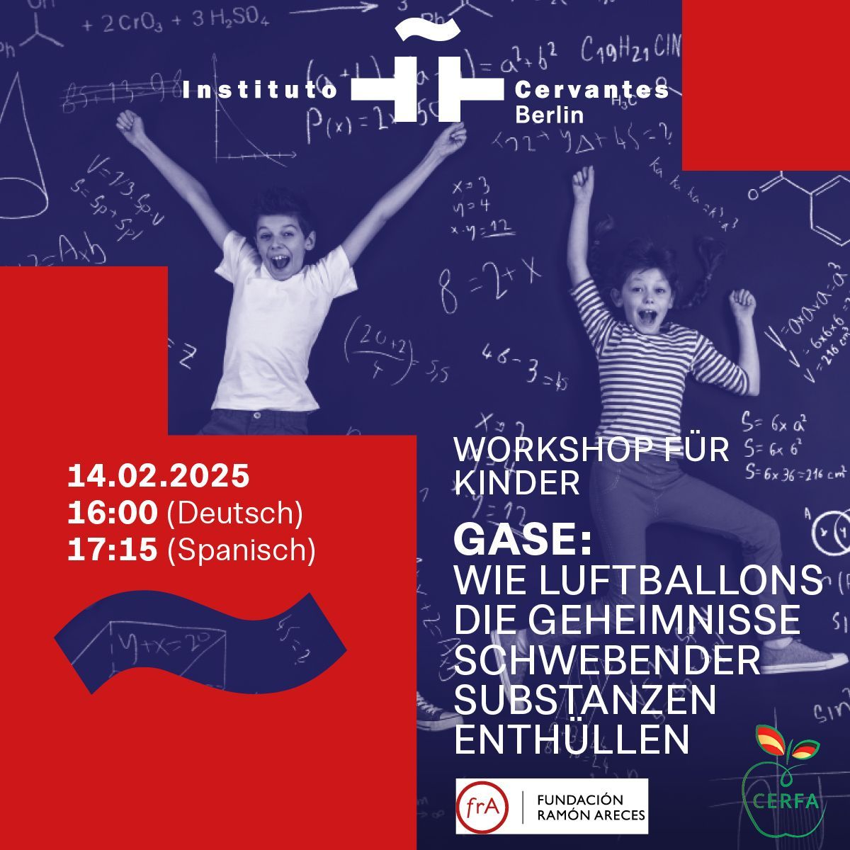 Celebra con nosotr<a href="/s/">『S』</a> el día de la mujer y la niña en la ciencia. Taller científico para niñ@s en Berlin! Gases: ¡desvelando con globos los secretos de lo intangible! ¡Plazas limitadas! /Begrenzte Plätze! Registra a tu/s niñ@/s//Registrieren Sie Ihre Kinder buff.ly/4jBoPzt