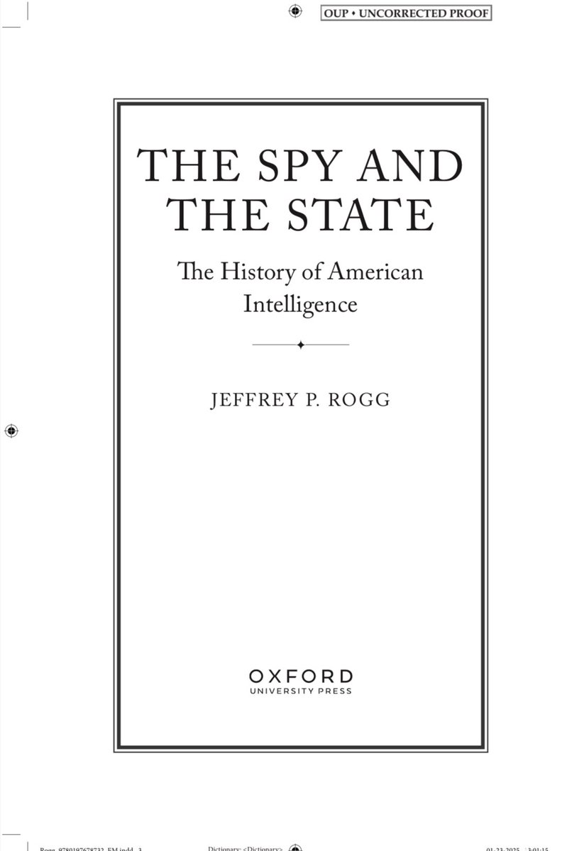 Jeff Rogg (@thespythestate) on Twitter photo As I wrote my book, I kept reminding myself of Emperor Augustus’s maxim, festina lente—make haste slowly. Almost there…May 2025 with <a href="/OUPHistory/">OUP History</a> <a href="/OUPAcademic/">Oxford Academic</a> As I wrote my book, I kept reminding myself of Emperor Augustus’s maxim, festina lente—make haste slowly. Almost there…May 2025 with <a href="/OUPHistory/">OUP History</a> <a href="/OUPAcademic/">Oxford Academic</a>