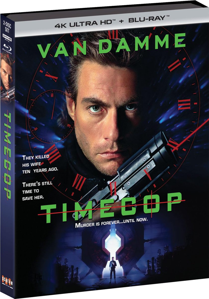 hdnumerique's tweet image. 🚨⚖️ #Timecop (1994) avec #JCVD arrive bientôt en #4K #UltraHD #Bluray. 👁️Une édition pointe le bout de son nez aux 🇺🇸 pour une disponibilité fin avril ! 🌟
ℹ️➡️hdnumerique.com/actualite/arti…
🔒Préparez-vous pour un nouveau choc temporel ! 🚨