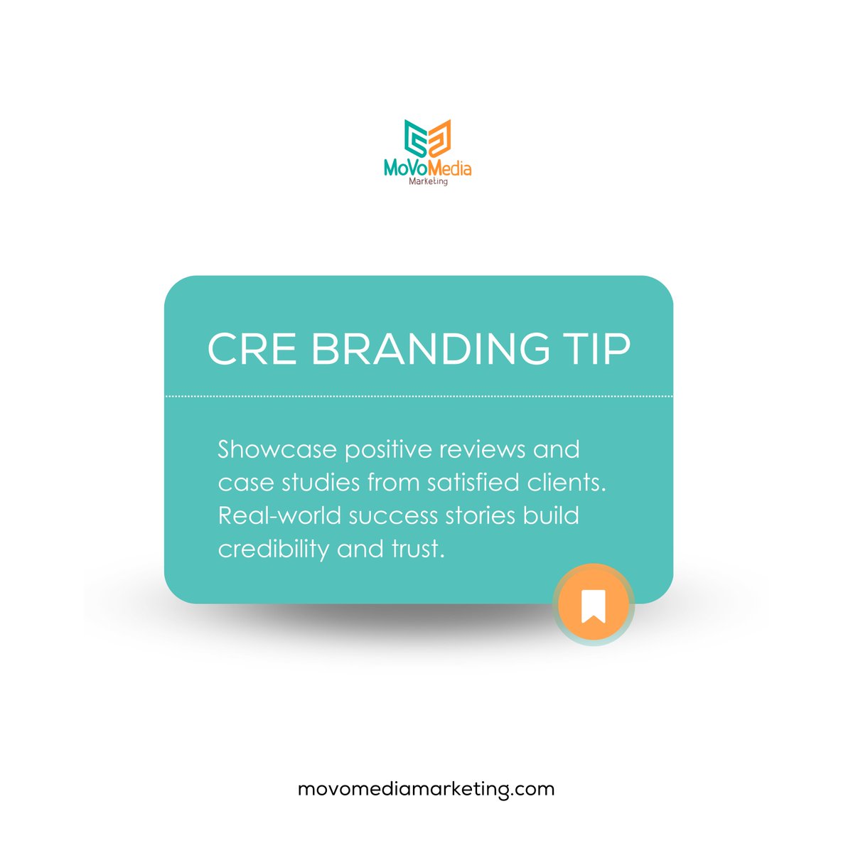 🌟 CRE Branding Tip 🌟

Showcase positive reviews and case studies from satisfied clients! Real-world success stories are key to building credibility and trust with your audience. 🏢✨