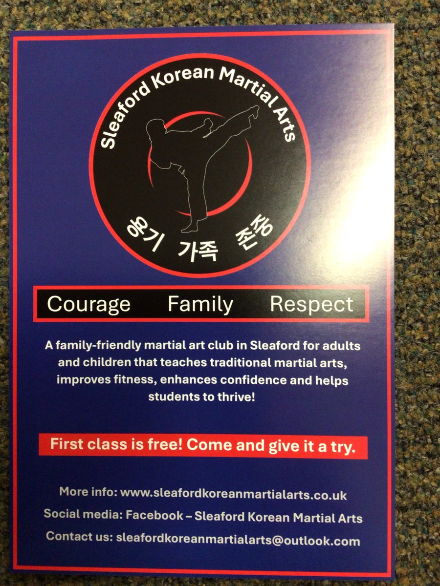 4 lucky KS1 children got to spend the morning learning new skills at a combat event. Thank you <a href="/CGSOutreach/">CGS Outreach 🏃</a> and Sleaford Korean Martial Arts for all of your efforts.