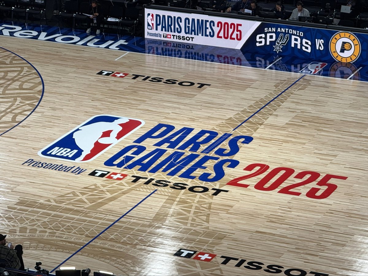 From concept to court, we’re proud to have ours center stage at the NBA Paris Games 2025!