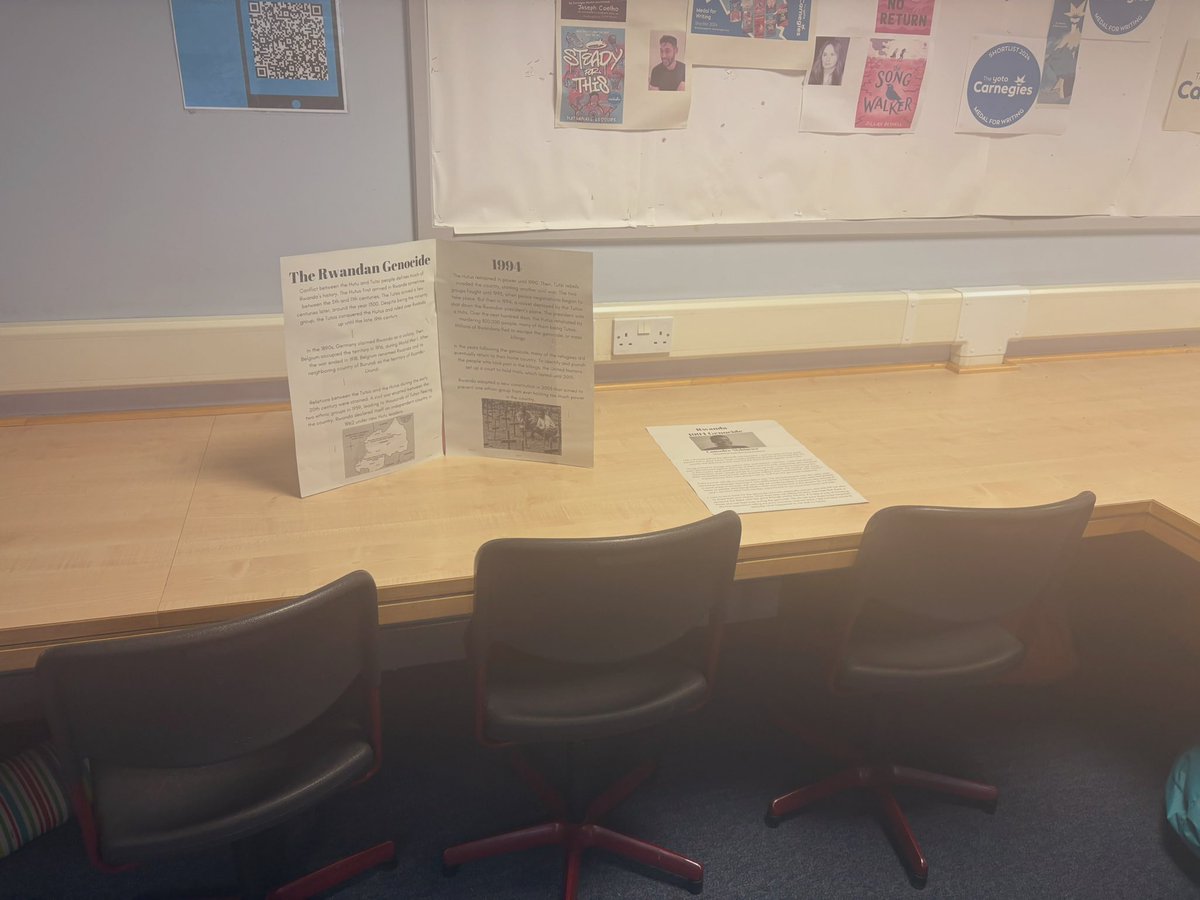 Thank you to those who came and visited the library to commemorate Holocaust Memorial Day.