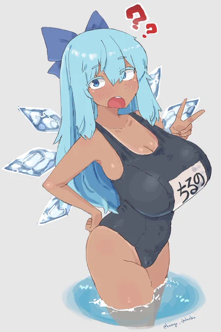 01.28大人化無知ムチ日焼けチルノ 
