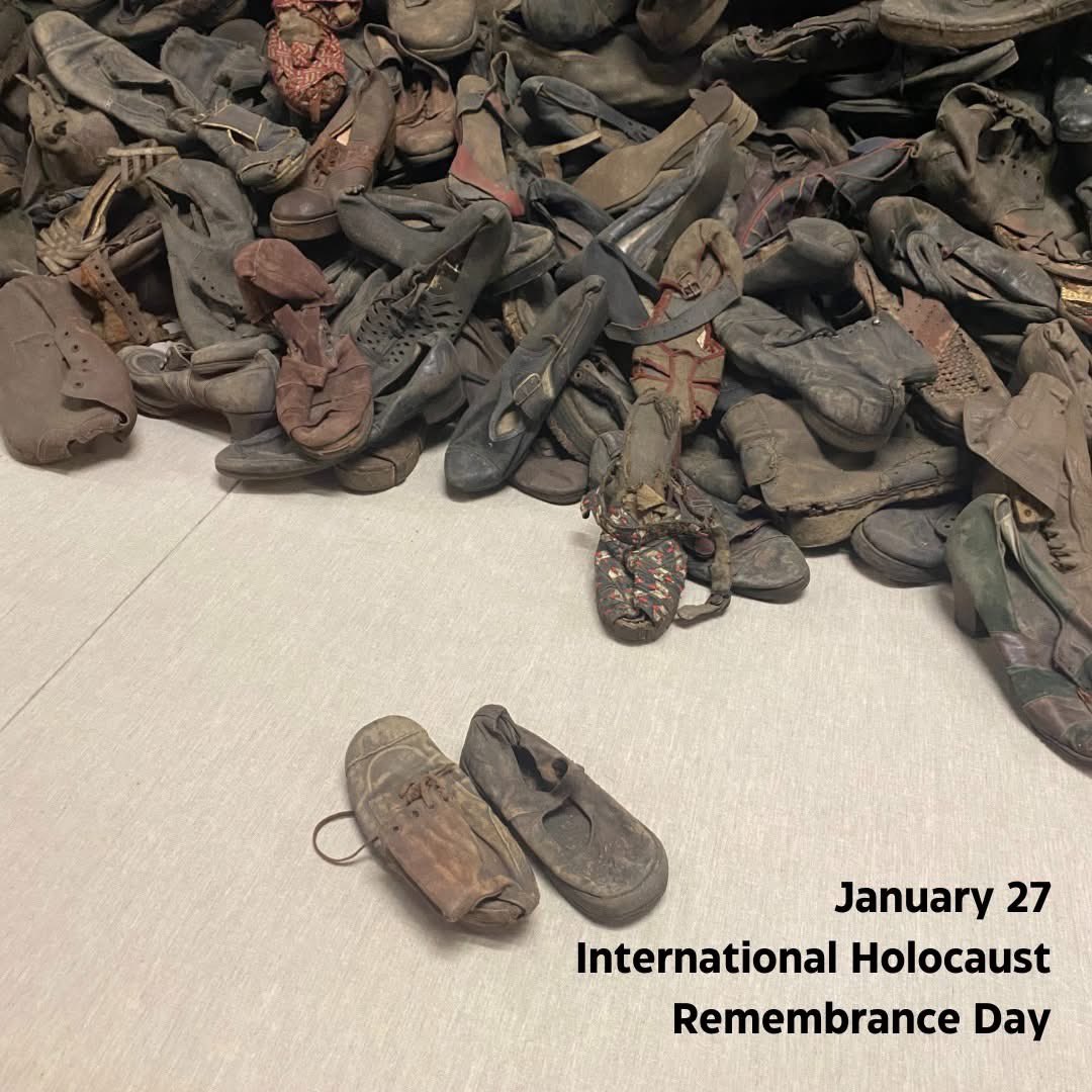 Remembering the 6 million Jews and the millions of others who were murdered during the Shoah (Holocaust).