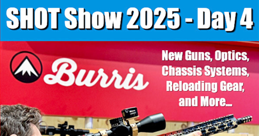 grafandsons's tweet image. Day 4 - Last Day - of Shot Show 2025 recap:
ow.ly/EBXA50UNXFj

#shotshow2025 #reloadingbench