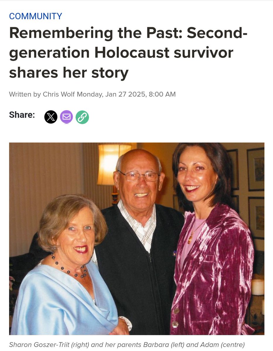 Remembering the Past: Second-generation Holocaust survivor shares her story

In honour of International Holocaust Remembrance Day, tune in to Classic 107 today for a full day of Jewish music and stories from people in our community.

Read the story at classic107.com
