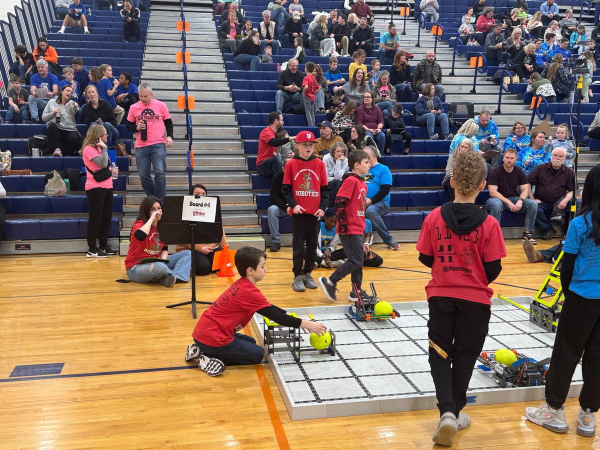 Jan Kehrt (@jkehrt_sce) on Twitter photo It was impressive to watch our SCE Robotics Teams compete on Saturday. Hot Sauce, Wild Robots, Wild Bananas, and Fiery Nuggets worked hard during the competition! <a href="/SCEMrDehr/">SCE Assistant Principal</a> <a href="/ginapleak/">Gina Pleak, Ph.D.</a> #newpalproud It was impressive to watch our SCE Robotics Teams compete on Saturday. Hot Sauce, Wild Robots, Wild Bananas, and Fiery Nuggets worked hard during the competition! <a href="/SCEMrDehr/">SCE Assistant Principal</a> <a href="/ginapleak/">Gina Pleak, Ph.D.</a> #newpalproud