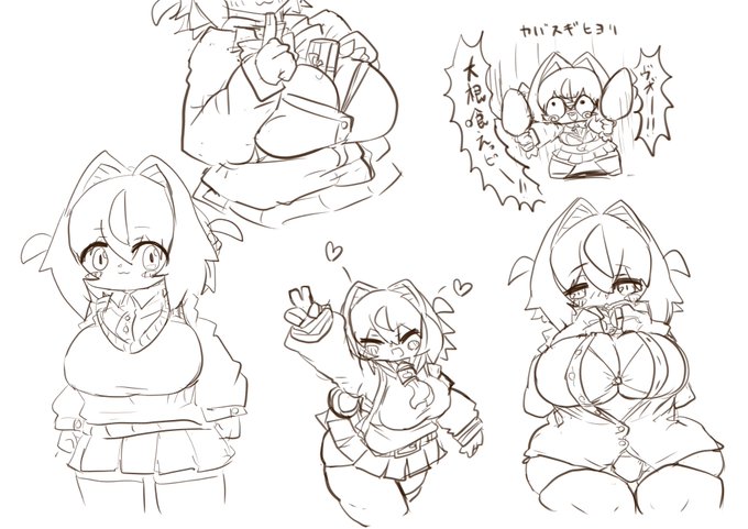 らくがき
何も考えずに描き出しヒヨリ 