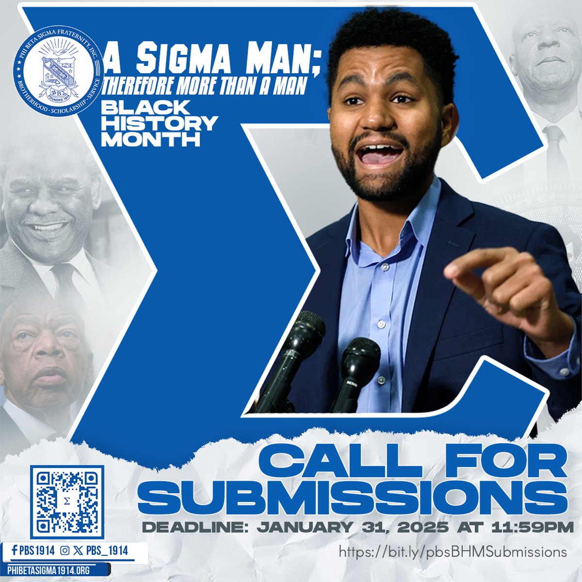 Sigmas are Men of Vision, Men of Culture, Men of Service and Men of Leadership. We invite you to submit a stellar Sigma Man who's currently making a notable impact in his area of profession.
SUBMISSION DEADLINE: January 31, 2025 at 11:59 PM