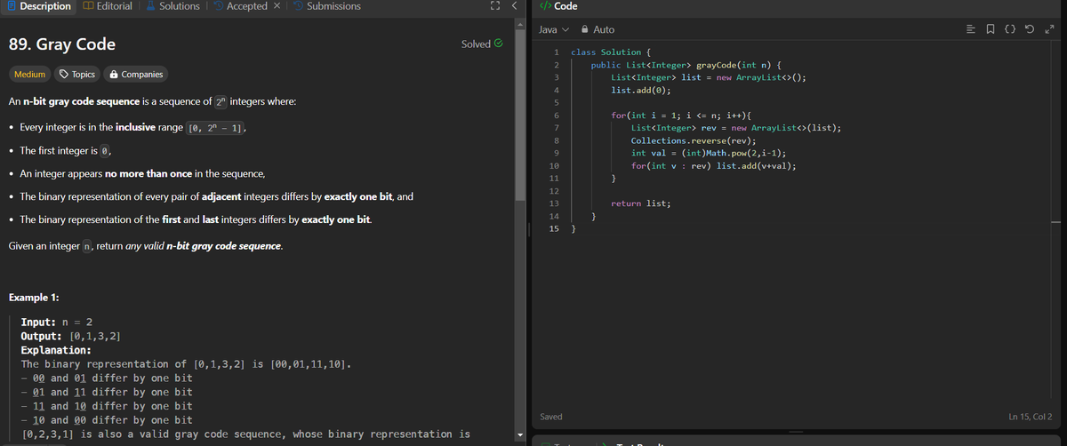 Thenameismd1's tweet photo. #Day83 complete. 
#100Daysofcodechallange
#100DaysOfCode #DSA 
#leetcode #SoftwareEngineer https://t.co/OeJWmBkk2l