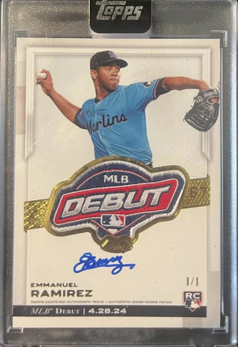 bowman1of1's tweet photo. @Tp35Cards @CardPurchaser Listed on eBay by nhlogancards
Shared by @NumberedApp
https://t.co/rhB4iW4yhl
#mlbdebutpatch (194/251) https://t.co/83ZXo2K8bx