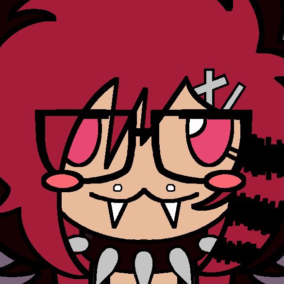 vampirekittyvt's tweet photo. i had way too much fun making a fugi of me in the fumo style

i will say while trying to make an emote of this i foolishly cropped the original and i can not undo it 😔

#vtuber #envtuber #indievtuber #VtuberUprising #emovtuber #scenevtuber #girlfailure #vampirevtuber #catgirl https://t.co/C1Nkh8X7YT