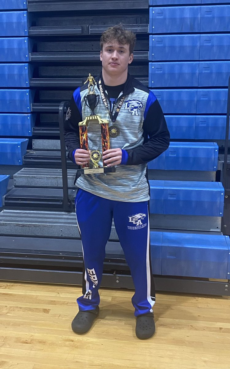 Had another great weekend of wrestling with another tournament win and a Most Outstanding Wrestler Award, getting better everyday‼️