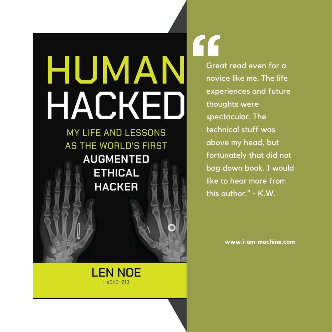hacker_213's tweet photo. Thanks K. W. For reading Human Hacked and your review!
For those of you that bought my book and read it please take a minute and leave an honest review on Amazon
Thanks Len
#HumanHacked
#Author
#Amazon
#BookRecommendation
#LenNoe https://t.co/6E0Udeg8eX