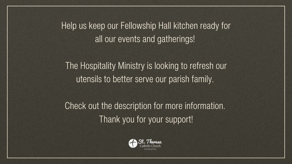 St. Theresa Catholic Church tweet media
