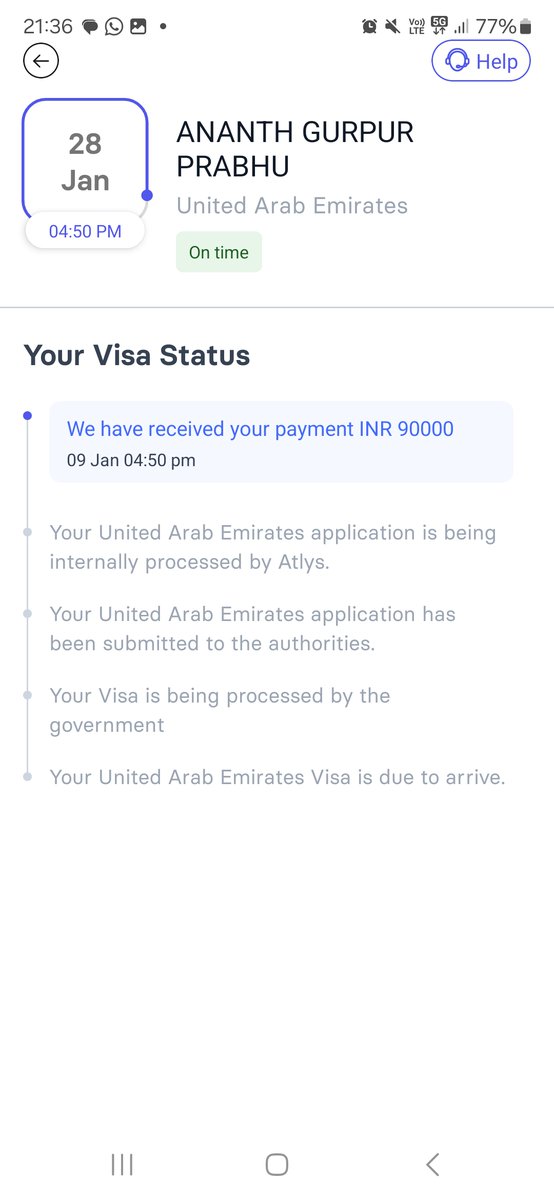 EducatorAnanth's tweet photo. @mohaknahta
Was a happy customer of @atlys Nd have used the app so many times. On time visa.
Applied for 5yr Dubai visa. And been 20 days. No change in status. No proper response from your customer support. Totally disappointed. What should I do next? Paid 90k for the visa!! https://t.co/yU4PDHwofn