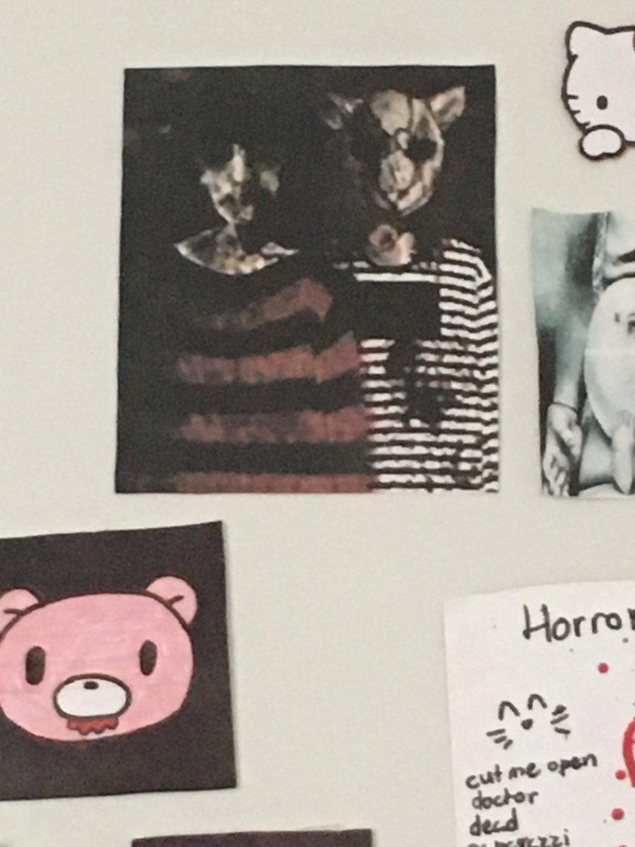 rancidboss's tweet photo. They’re part of the wall now #GORESTREET #shockfiends https://t.co/p0RIhTI3k7