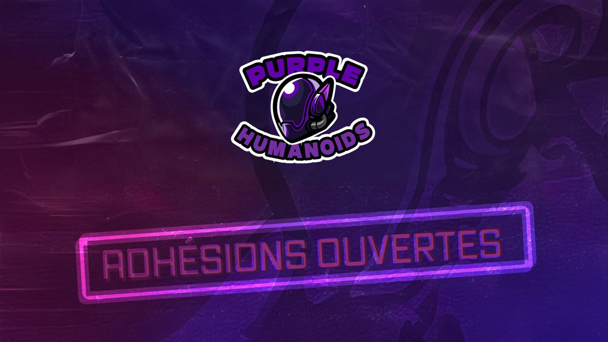 🤖OUVERTURE ADHÉSION 2025 Purple Humanoids🤖

L'année 2025 vient de commencer, alors quoi de mieux que de venir soutenir <a href="/GameWardTeam/">GameWard</a> avec nous en adhérant aux Purple Humanoids ! 💜 

Les adhésions sont ouvertes dès maintenant sur :
helloasso.com/associations/p…

#GWWIN 🤖