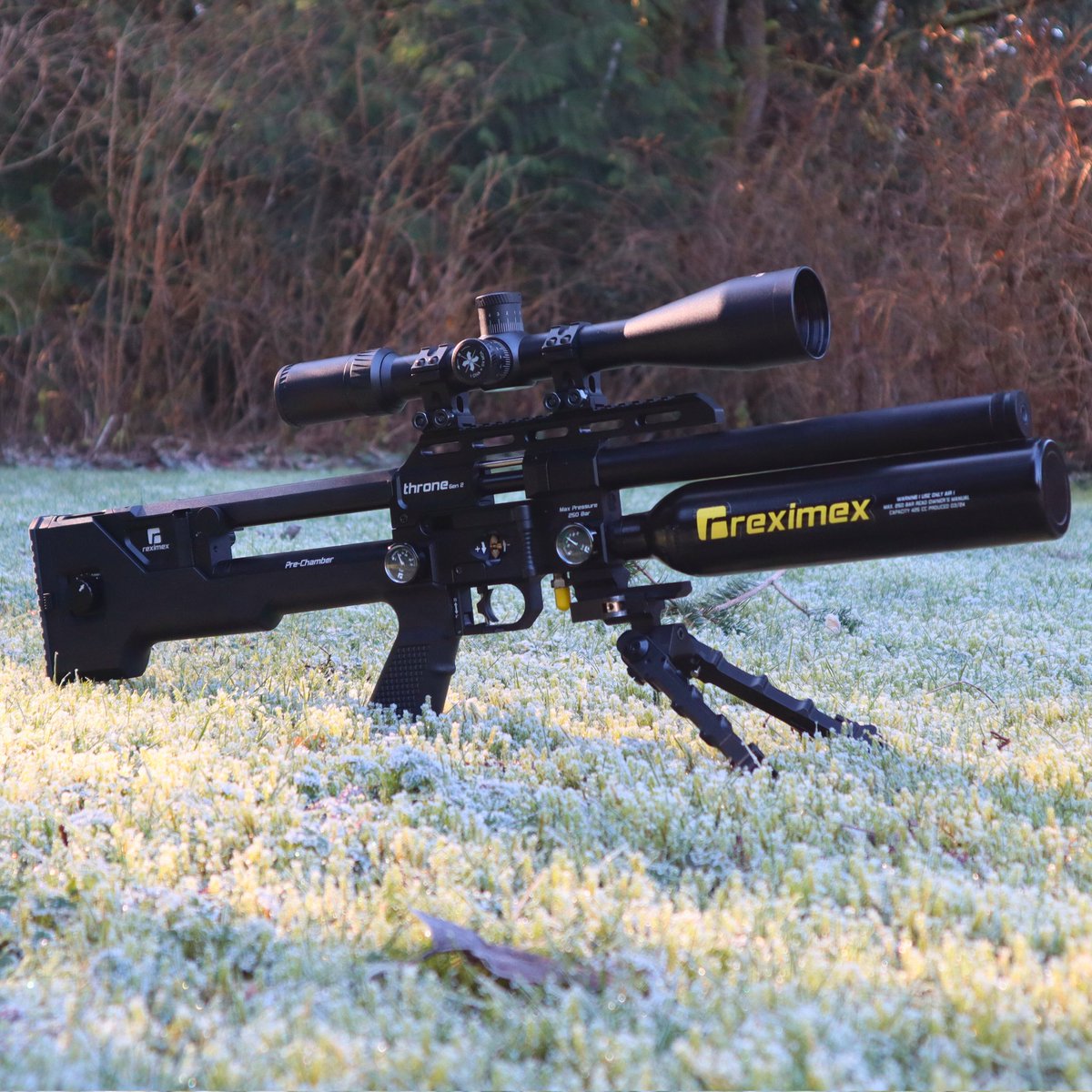bcballistics's tweet photo. Let's go!

#airrifle #reximex #bcballistics #airgun #reximexthrone https://t.co/e6HfImQubd