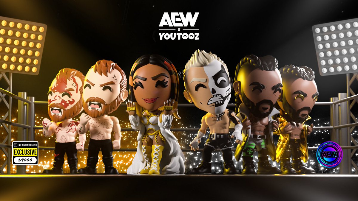 this one is for the champions 💪

all new <a href="/AEW/">All Elite Wrestling</a> x youtooz collection drops on february 3rd!
