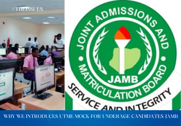 theissues101's tweet image. @JAMBHQ has introduced a mock Unified Tertiary Matriculation Examination for candidates below the age of 16. @IsHaqOloyede, explained that the mock UTME is not for the purpose of tertiary institution admission but for underage seeking to test their ability.
#theissues
#jamb