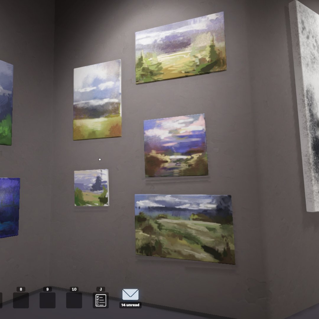 H3PEZ4's tweet photo. i love how i won't touch my unfinished paintings for 3 months straight but go play painter simulator for hours https://t.co/ETvZ7OKGjN