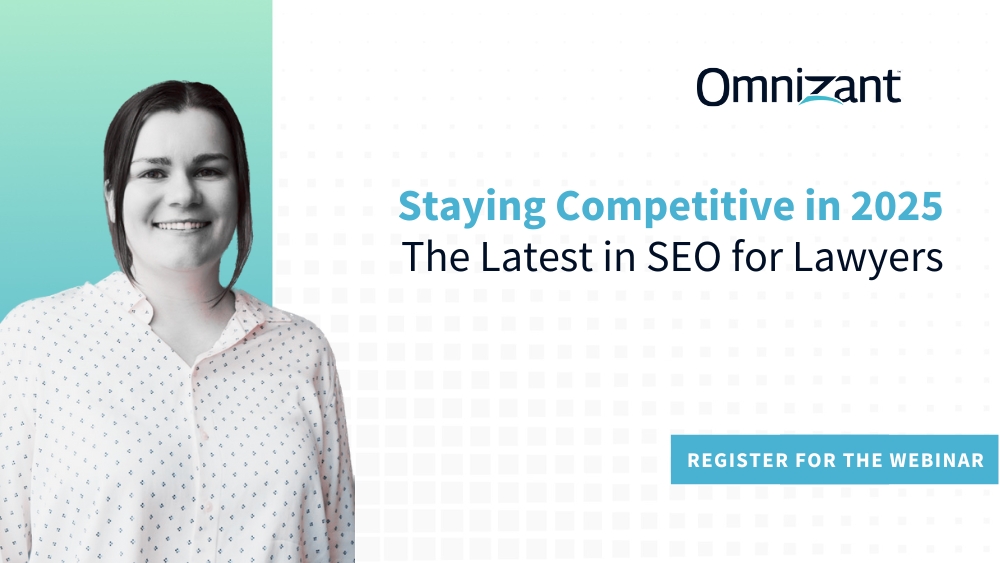 Join us this Wednesday, 1/29, for a webinar led by Omnizant’s Director of SEO as we explore the latest trends shaping Google search. 

Register now: bit.ly/4axG14u