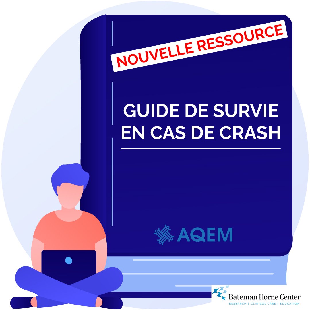 📢 Nouvelle ressource : Guide de survie en cas de crash

👉 tinyurl.com/GuideCrash

Ce guide du <a href="/BatemanHorne/">Bateman Horne Center</a> Center, traduit en français avec leur autorisation, est un outil fondamental pour la vie avec l'#EMSFC et la #CovidLongue.

✨ N’hésitez pas à le partager.