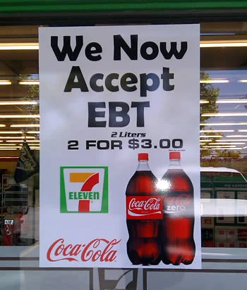 CrowdCEO's tweet photo. Approximately 25% of food stamp dollars go toward junk food like soda, candy, cookies, and chips.

Soft drinks are the number 1 item purchased on food stamps.

SNAP stands for Supplemental NUTRITION Assistance Program.

It should not be used to subsidize junk food. https://t.co/MJskRj12o7