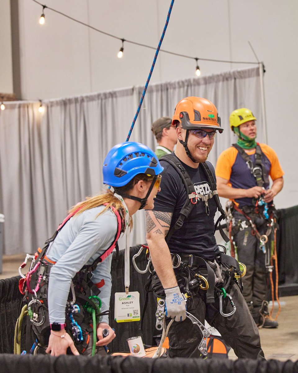 progreenexpo's tweet photo. Watch climbing &amp; pruning demonstrations right on the show floor. Participate in arborist education talks with certified experts and earn ISA CEU credits.
https://t.co/c9wYaWj8qM

Arborist Corner Sponsored by Pikes Peak Forestry &amp; Construction

#progreenexpo2025 #greenindustrypros https://t.co/eTyJz9EEUa
