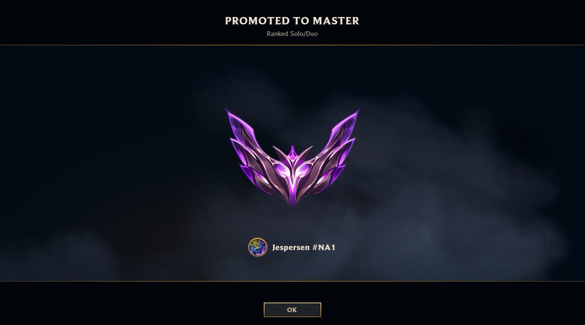 Finally hit masters in League 😭😭