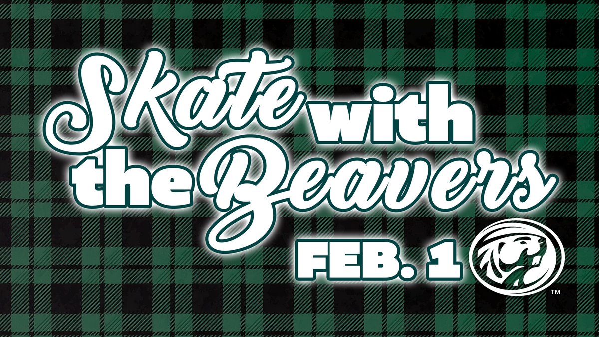 BSUBeaversMHKY's tweet photo. 🚨 SATURDAY 🚨

The popular Skate with the Beavers returns this Saturday at @SanfordCenter_!!

Skate with your favorite Beavers and get their autographs following our game Saturday night!!

#GoBeavers #BeaverTerritory https://t.co/4oVDmyTOMb