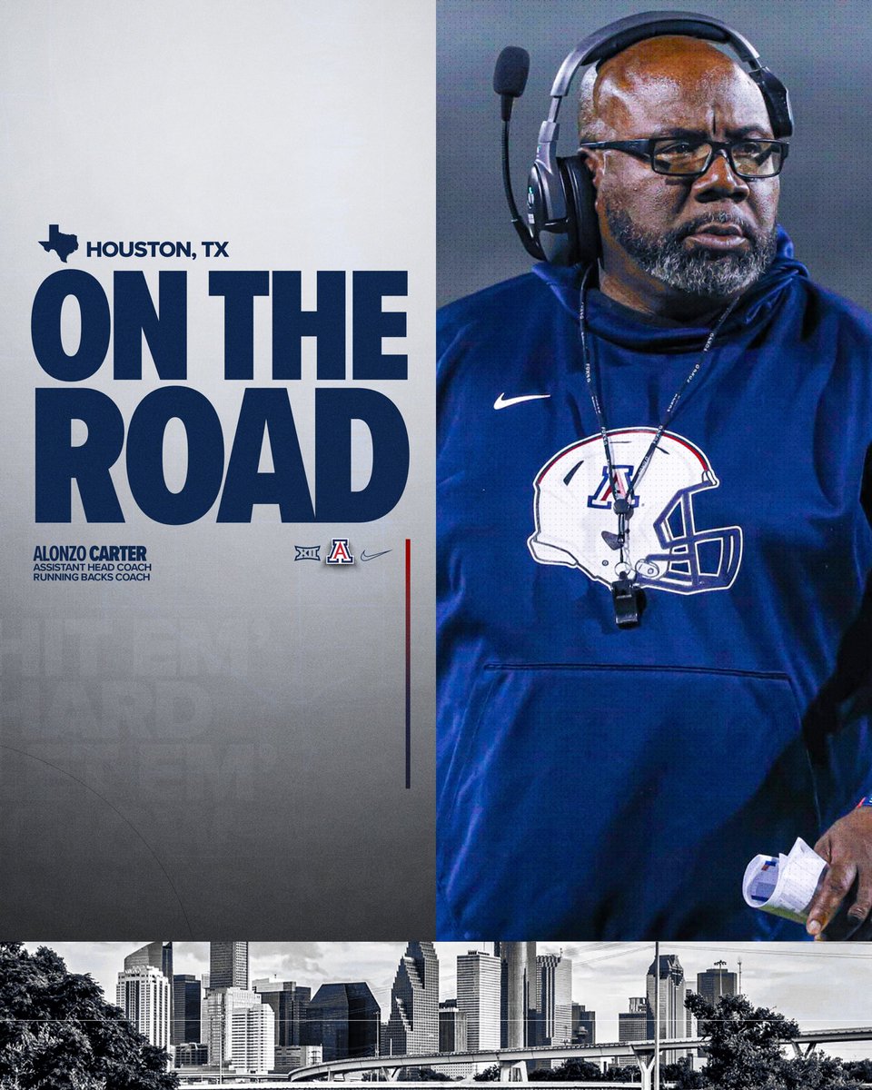 Alonzo “Zo” Carter (@realcoachcarter) on Twitter photo Houston I’m back!!! From Tucson 🌵 to Texas <a href="/ArizonaFootball/">EDSFootball: Arizona Cardinals</a> hitting H-Town 🔥 🔥 #BearDown 🐻⬇️ Houston I’m back!!! From Tucson 🌵 to Texas <a href="/ArizonaFootball/">EDSFootball: Arizona Cardinals</a> hitting H-Town 🔥 🔥 #BearDown 🐻⬇️