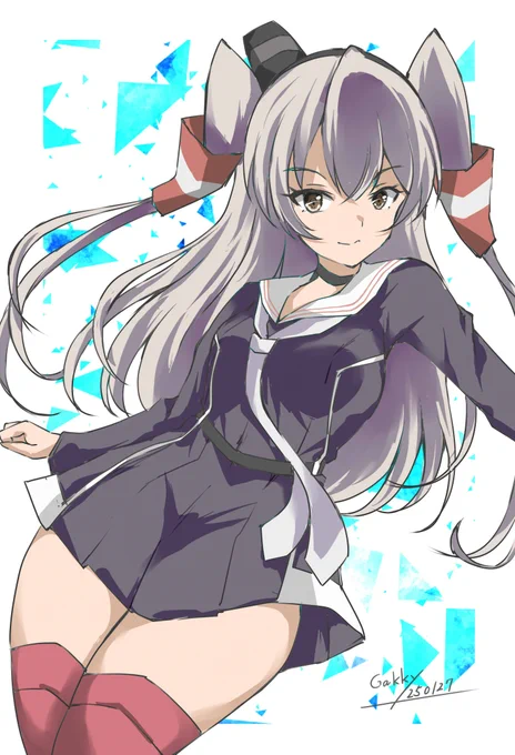 #艦これ版深夜の真剣お絵描き60分一本勝負 #艦これ版真剣お絵描き60分一本勝負_20250127あまつん 