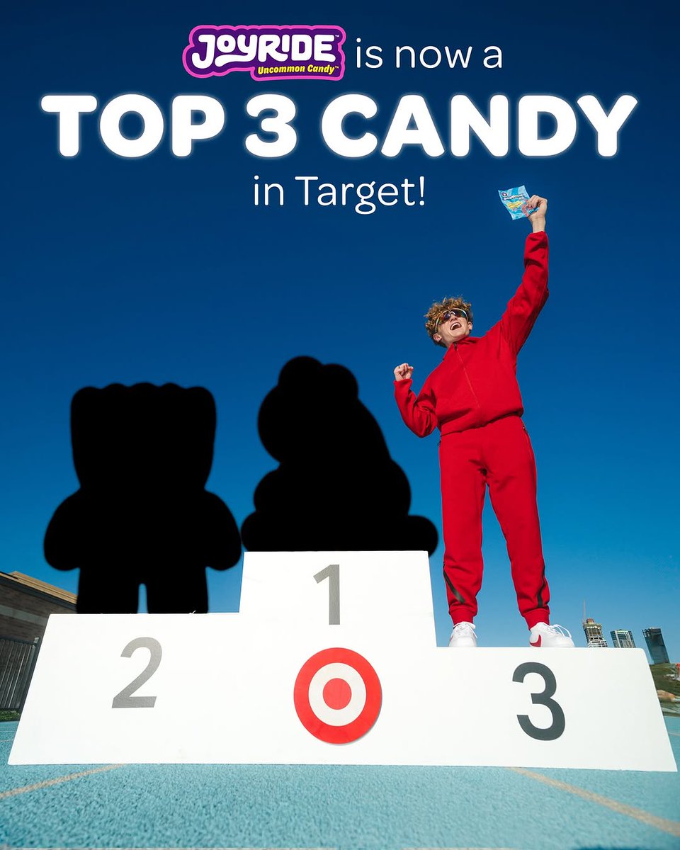 JoyrideCandy's tweet image. 🚨BREAKING: JOYRIDE is now a TOP 3 candy in Target! the climb continues 🧗‍♂️

#joyride #joyridecandy #joyridesweets #target