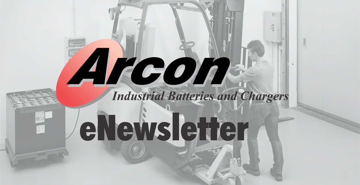 ArconEquipment's tweet photo. https://t.co/De2jgCSPii How the Right Battery &amp; Charger Partner Pays for Itself; When You Don't Need New Batteries, We Have a Solution, and more in our latest eNewsletter. hashtag#ElectricForklift information. hashtag#MaterialHandling https://t.co/QpB6Bsz0li