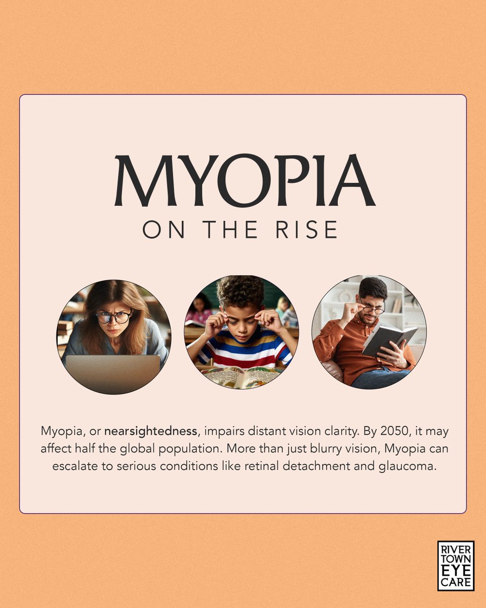 rivertowneye's tweet photo. Myopia, or nearsightedness, affects your ability to see distant objects clearly. 
We're proud to be among the select providers offering specialized Myopia Management. 

Call us today to schedule your compassionate, comprehensive eye exam! 651-437-5469 https://t.co/MedSLYDiWo