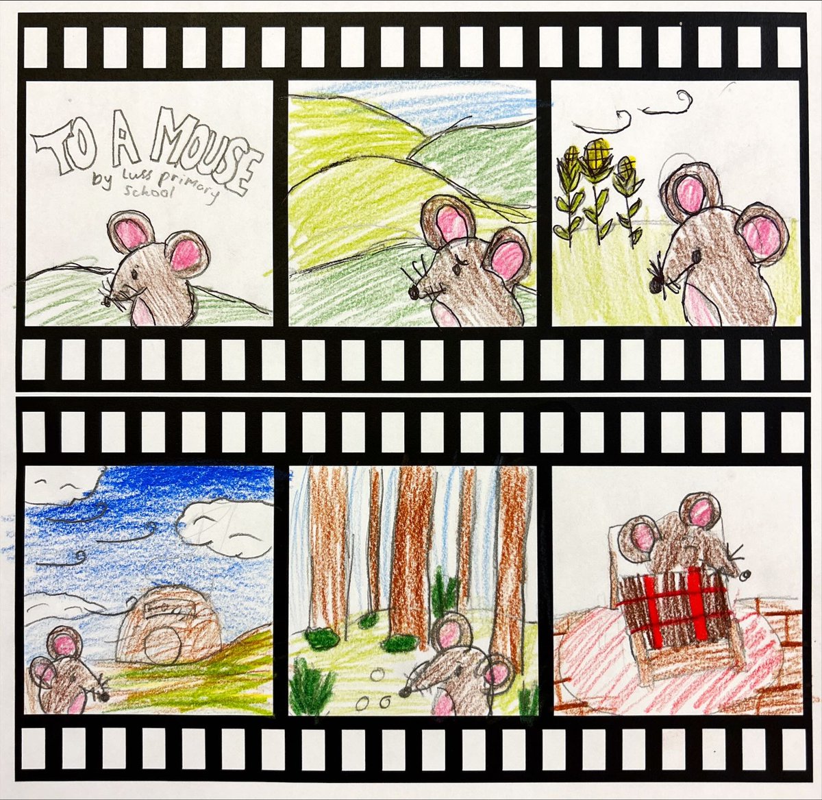 lussprimary's tweet image. We’re well on our way to premiering our animated adaptation of Rabbie Burns’ ‘To a Mouse’. From Scots translation to storyboarding, character model making to set design, we’ve just got editing and sound to go… @abdigilearn @ArgyllButeSTEM