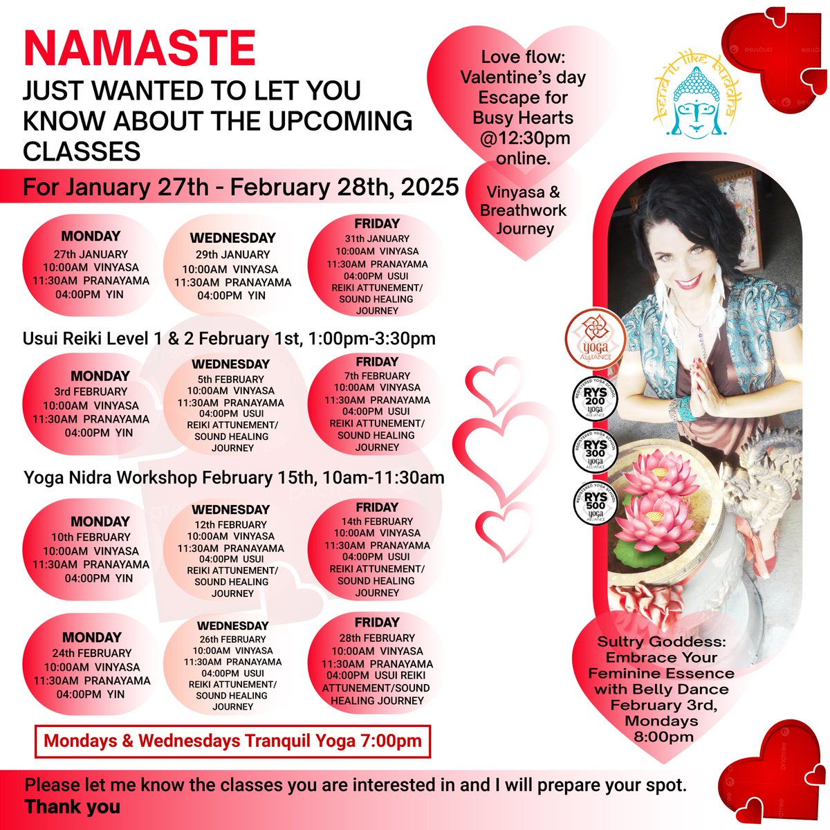 LisaAnneFurtado's tweet photo. New classes for February♥️#YogaPT

#YogaPortugal #AulasDeYoga 

#FormaçãoYoga  #WorkshopsYoga

#YogaLisboa #YogaPorto #YogaAlgarve 

#YogaOnlinePT  #MeditaçãoPortugal https://t.co/SvAvmsUmbz