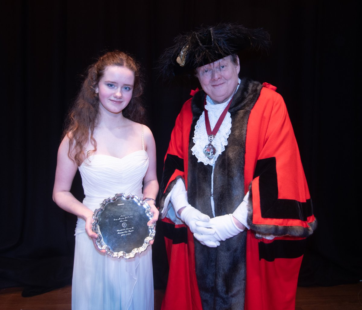 Massive congrats to Antonia (violin) and Edmund (cello) coming 1st and 2nd respectively at the 2025 Bristol Rotary Young Musician Competition at the Beacon on Friday - pictured with the Deputy Lord Mayor. Following in the footsteps of another Cliftonian - Vera (2024 winner)!