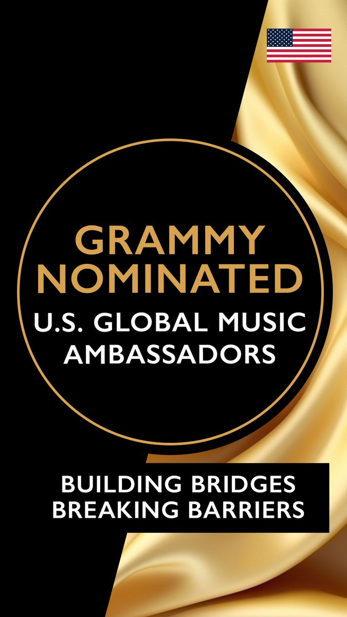 Music is THE universal language, and our U.S. Global Music Ambassadors are totally fluent in it!

Congratulations to our talented U.S. Global Music Ambassadors on their Grammy nominations. Your music transcends borders, uniting and inspiring people around the world.