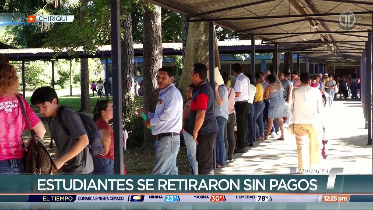 En David, provincia de Chiriquí, cientos de personas que acudieron a la sede regional del <a href="/IFARHU/">IFARHU</a> no pudieron cobrar la beca, luego de hacer la larga fila les comunicaron que los cheques no llegaron, y que se les comunicará cuándo pueden hacer efectivo el cobro.