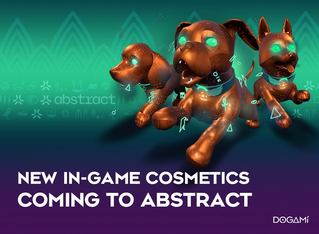 A new NFT cosmetic collection is coming to DOGAMÍ Academy! 💚

It’s uniquely crafted for <a href="/AbstractChain/">Abstract</a> ✳️ and minting on <a href="/MagicEden/">Magic Eden 🪄</a>. We're also integrating the Abstract Global Wallet into our marketplace.

Congrats to Abstract on the Mainnet launch—this is just the start! 👀