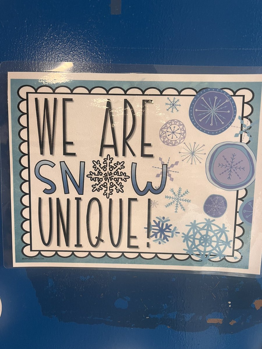 Students had “snow” much fun creating their own snowflake! ❄️ #coltsup <a href="/LMESColts/">LMESColts</a>