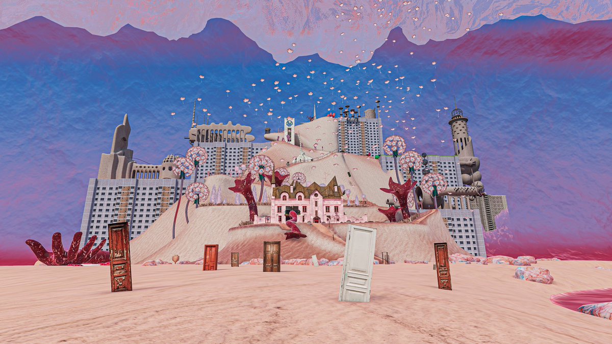 OMG... 
Already GOAT world in 2025?

📸✨🌏World: Ritual （v․1․0）
👤Author: DrMorro

#VRChat #VRChat_world紹介
#VRChatPhotographer
#VRChatPhotography