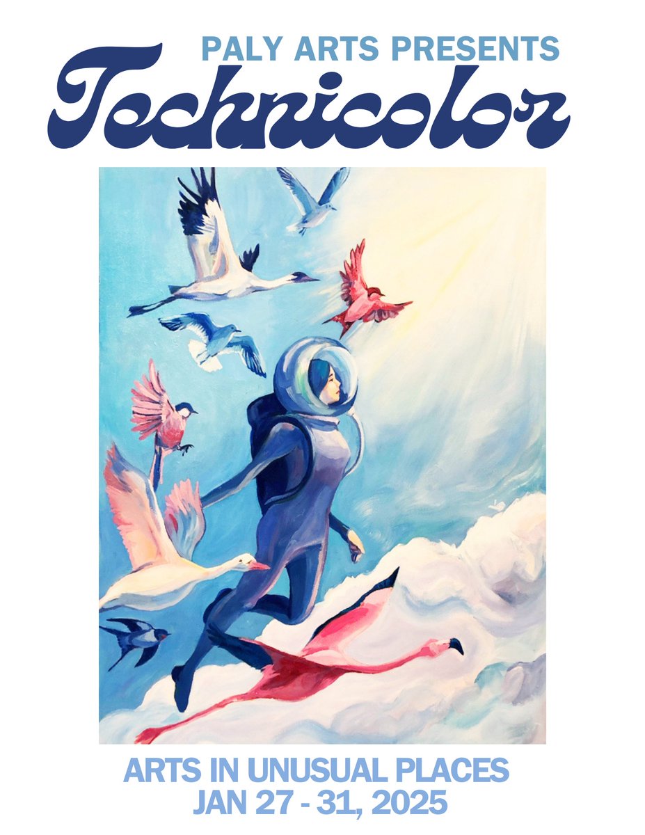 PalyArts's tweet photo. Arts in Unusual Places starts today! 🎨 Performances at lunch, interactive mural painting on 100 building, photo puzzle in the quad &amp; more! ✨ See you there! @PAUSD_VAPA @PaloAltoUnified https://t.co/VcyIzJ9vrG