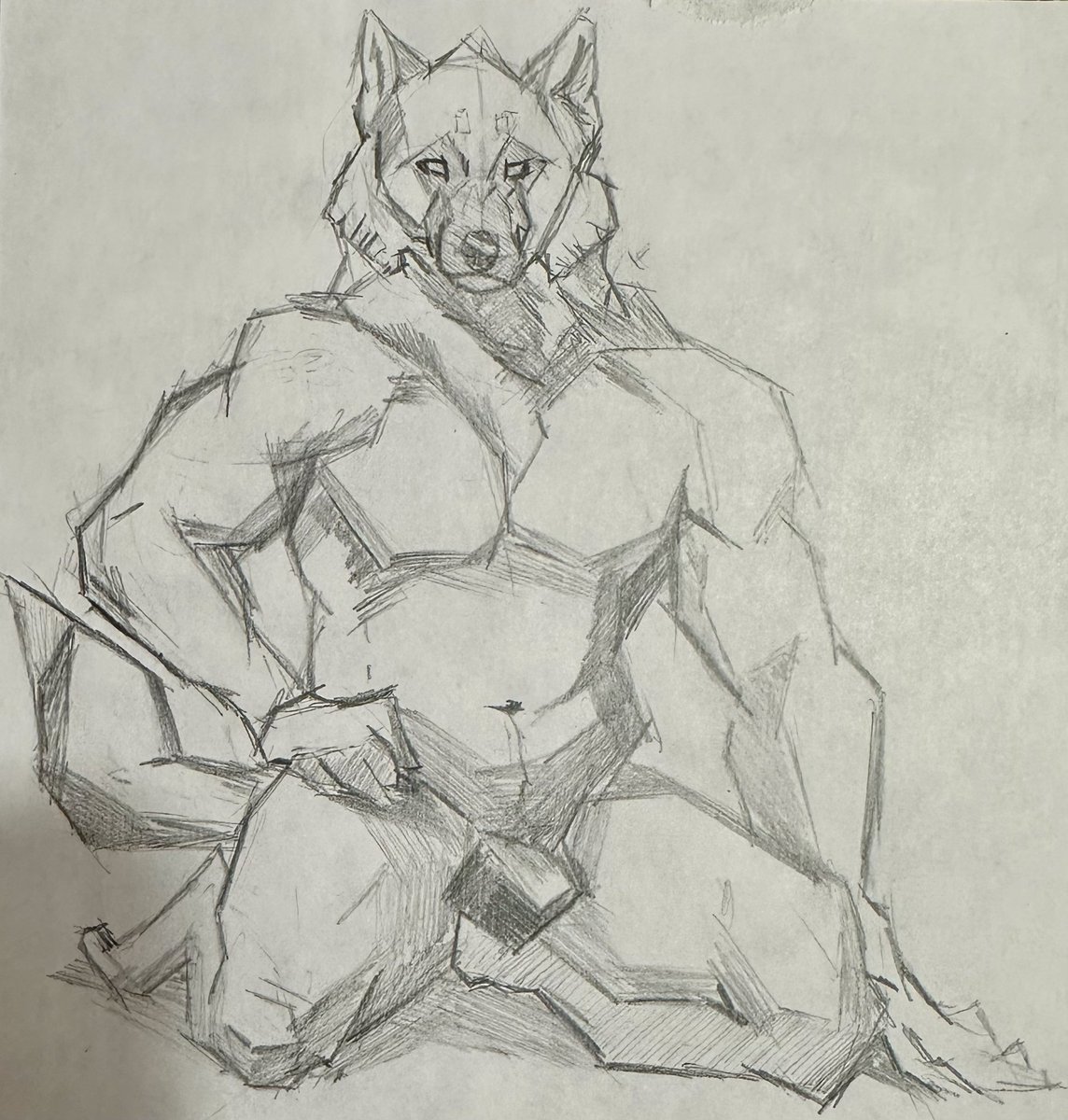 Said corresponding wolfmen in all their blocky goodness