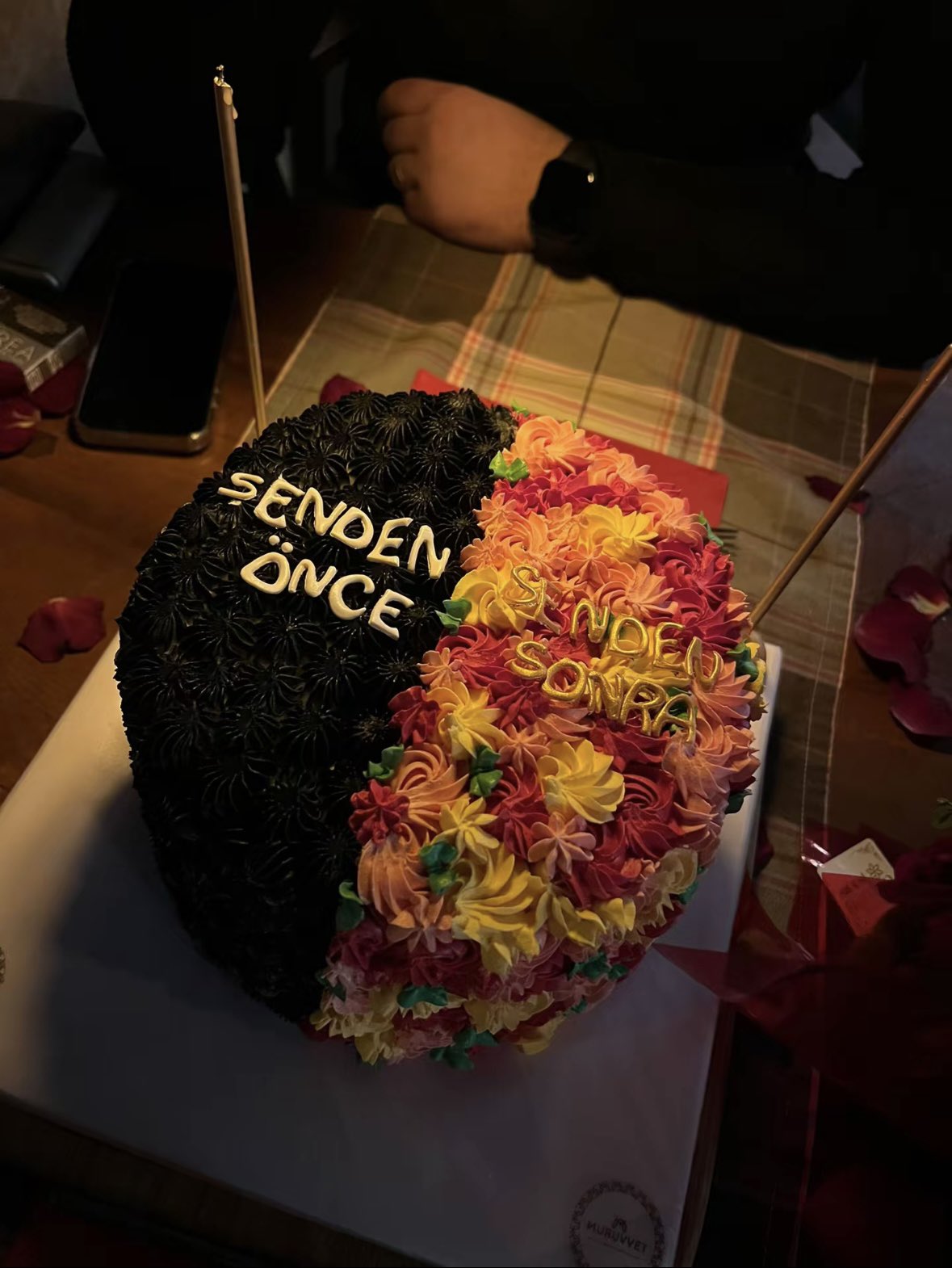 Sevgiliniz do�um g�n� pastan�z�n �zerine ne yazsayd� mutlu olurdunuz?