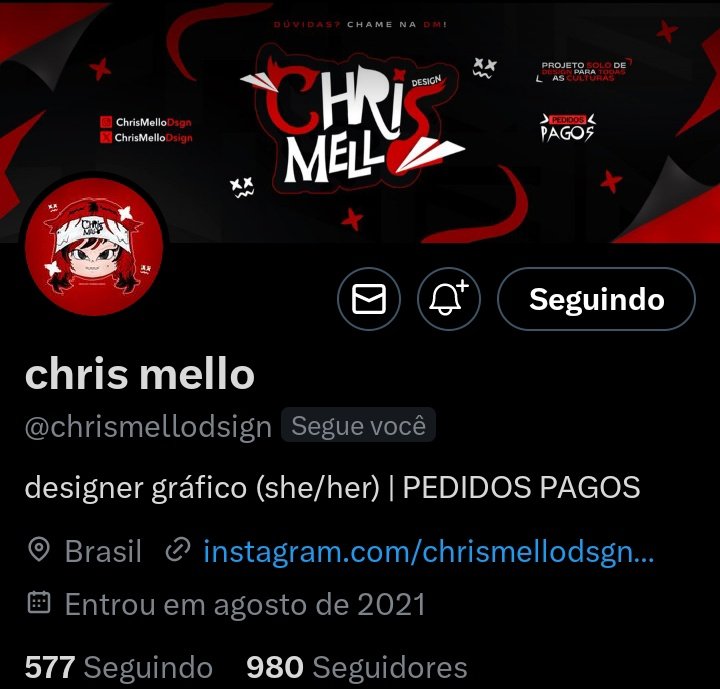 centralvhacker's tweet image. 🚨 || eii, você que tem uma conta de informações para seus idols, e procura uma pessoa que faça designers incríveis, com um preço acessível, sigam a nossa parceira que sempre faz os designers maravilhosos do nosso central do vinnie hacker, @chrismellodsign !!